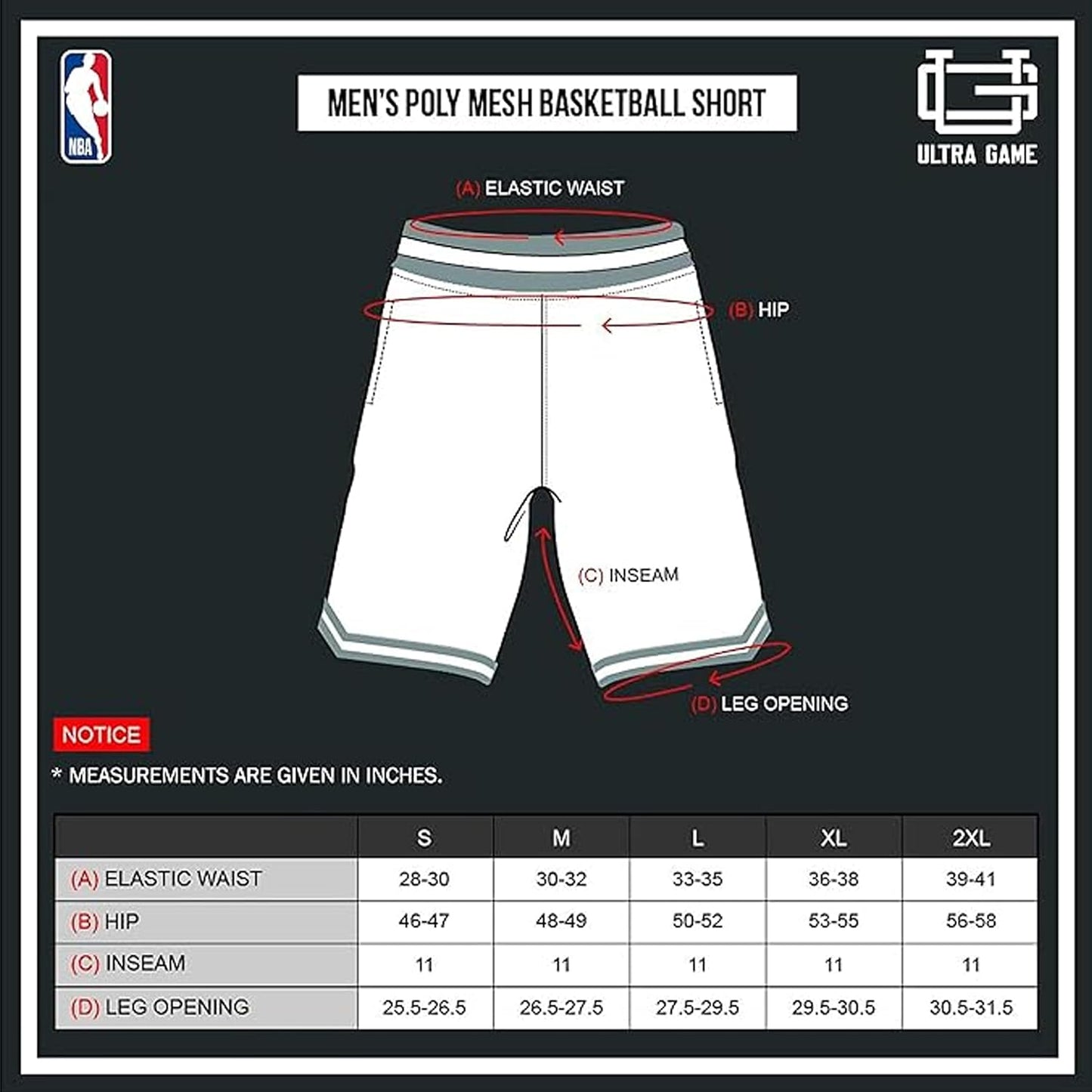 "Ultimate NBA Men's Basketball Training Shorts"