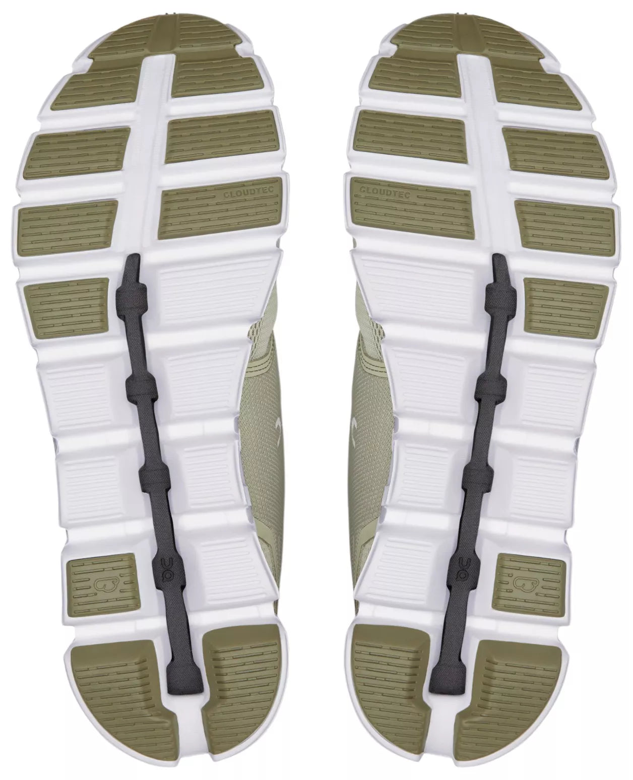 On Men's Cloud 5 Running Shoes – Lightweight gray and white sneakers with CloudTec® cushioning and speed lacing system