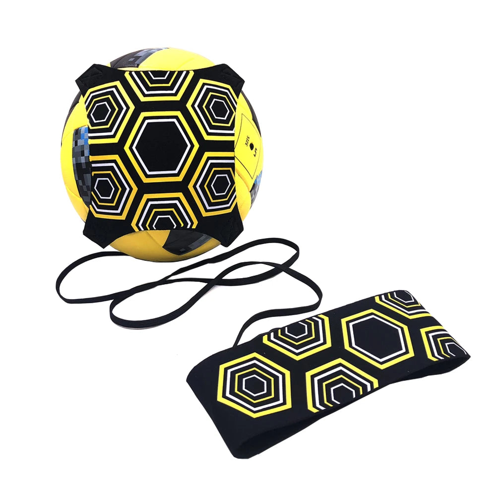 Soccer Ball Juggle Bags Children Auxiliary Circling Belt Kids Football Training Equipment Kick Solo Soccer Trainer Dropshipping