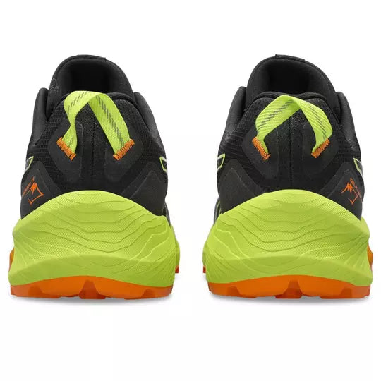 ASICS GEL-Trabuco 11 Men's Trail Running Shoe with GEL Cushioning and FlyteFoam. Back view.