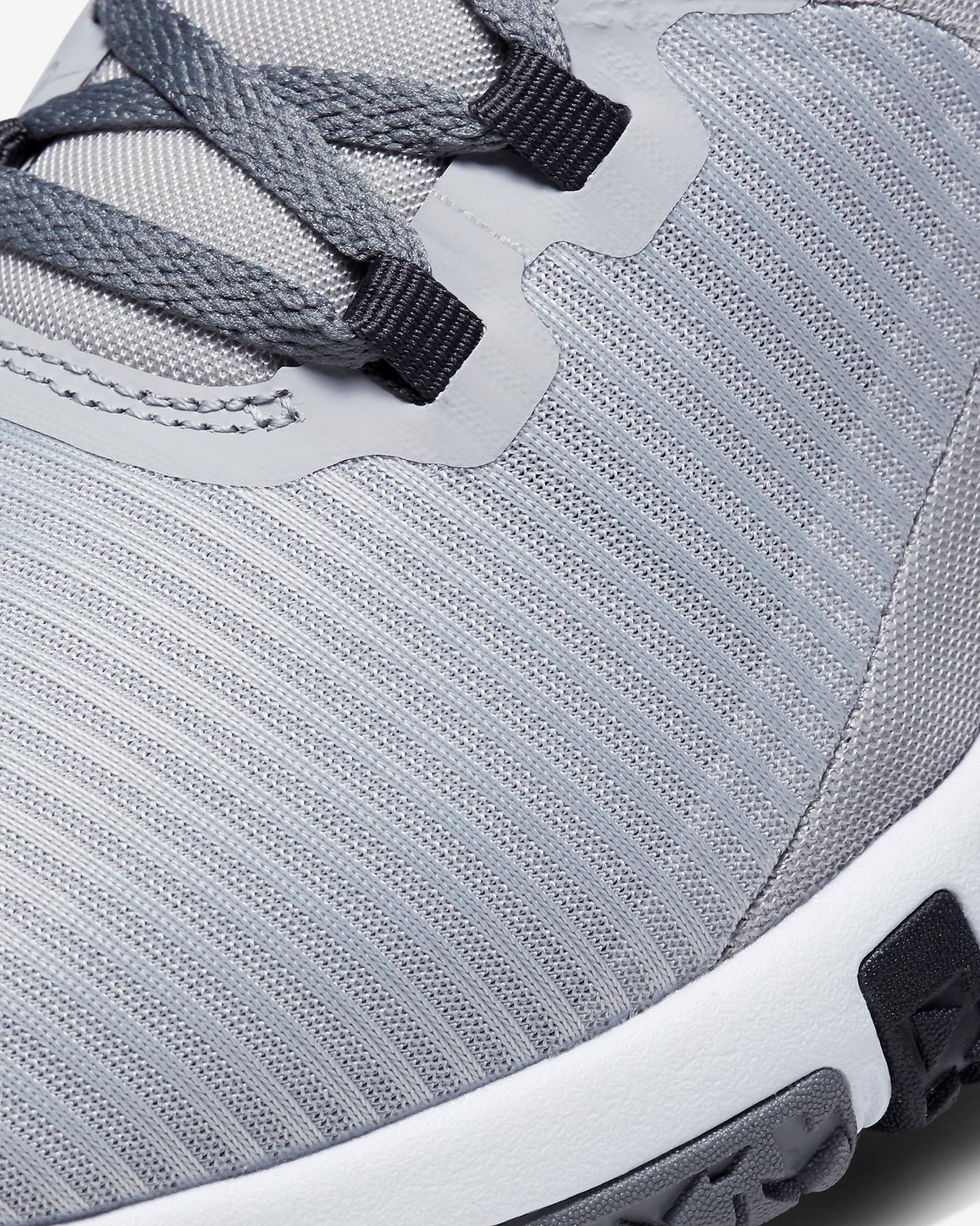 Close-up of the sole with deep flex grooves for natural movement.