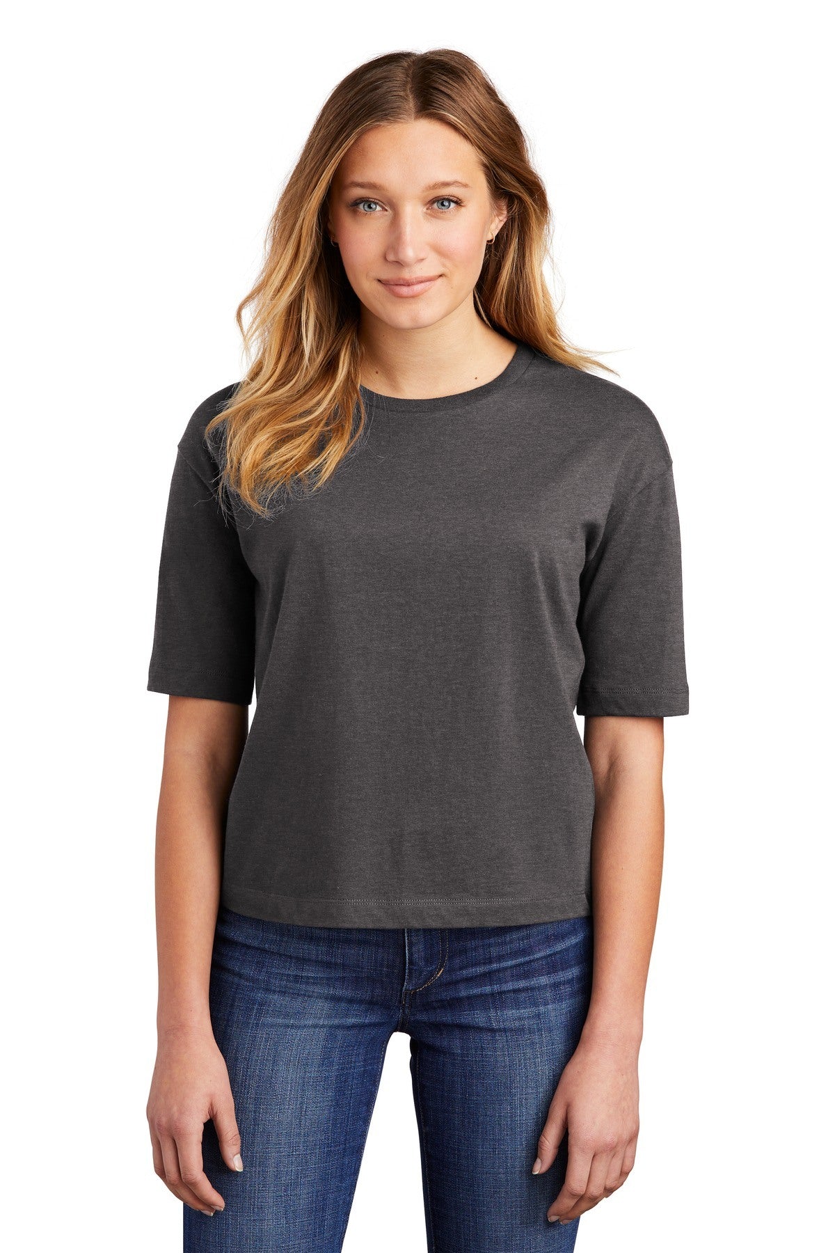 District Women's V I T Boxy Tee DT6402