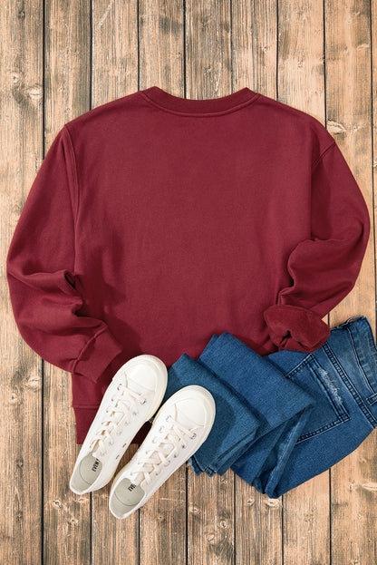 shoes jeans and sweatshirt