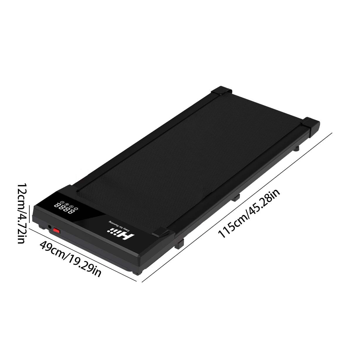 Powerful 2.5HP Motor Walking Pad Treadmill for Home Use