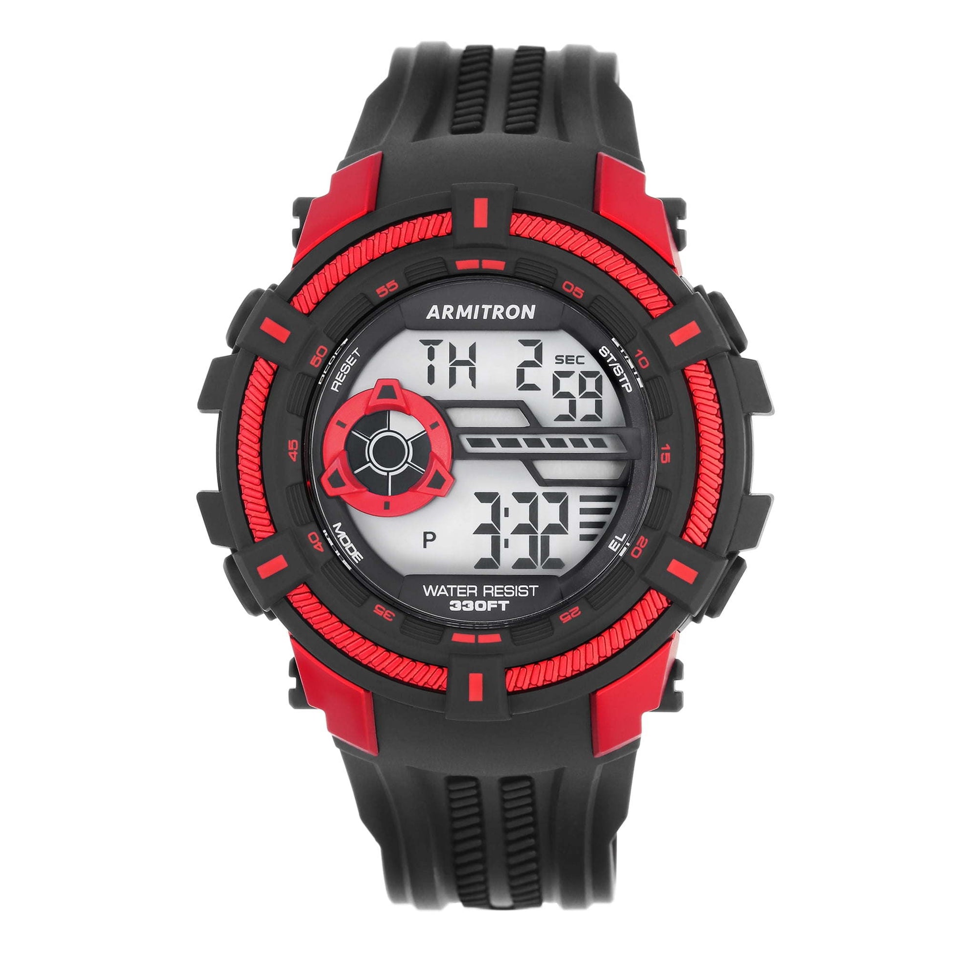 Armitron Unisex Sport Red Round Watch
